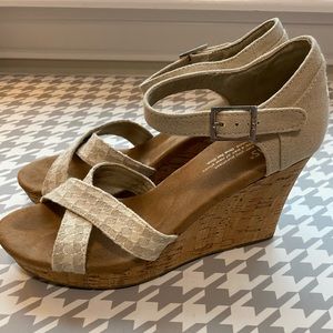 Toms sienna espadrille wedge